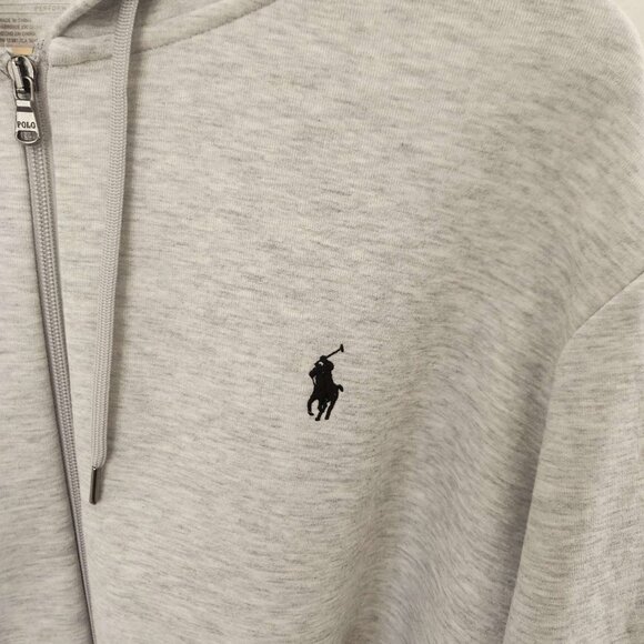 Polo by Ralph Lauren Gray Zip Up Sweater - Picture 1 of 5